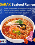 GARAK Seafood Ramen 120g x 5p x 1 pack