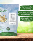 NUTS US  Dried Apple Rings  No Added Sugar  No Artificial Color  Chewy Texture  NONGMO  Juicy and Natural  Packed in a Resealable Bag 2 LBS