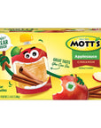 Motts Cinnamon Applesauce 32 oz clear pouches 12 count