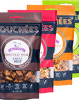 Becca’s Petites Gluten Free Healthy Party Mix - Mixed Nuts, Seeds - Variety Pack - Great Grain Free Granola or Cereal Topping - No Artificial Ingredients, 3.5 & 4 Oz Bags (4-Pack)