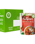 Fullgreen, Riced Ideas, Sun Dried Tomato, Cauliflower Rice in Sauce, case of 6 pouches - the perfect low-carb, Keto meal or side - made in the USA