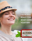 Altoids Curiously Strong Mints Variety Pack of 42 each of Altoids Peppermint and Altoids Cinnamon Mints  Favorite Flavors of Altoids Breath Mints  Bundle with Ballard Products Pocket Bag