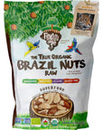 Floresta em Pé The True Organic Premium Brazil Nuts (15oz) Raw & Unsalted | Kosher | Non-Gmo | Certified Organic | Fresh | Vegan | Gluten Free | Keto & Paleo Friendly | Sustainably Harvested