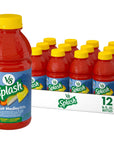 V8 Splash Fruit Medley Flavored Juice Beverage 16 FL OZ Bottle Pack of 12