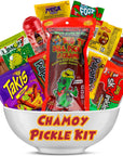 Chamoy Pickle Kit Mexican Candy Mix Ready to make the Famous TikTok Trend Includes Original Alamo Dill Pickle Baby Lucas Lucas Gusano Skwinkles Salsaghetti Tajin  Pulparindo by LookOn