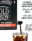 Java House Cold Brew Coffee On Tap 128 Fluid Ounce Box Not a Concentrate No Sugar Ready to Drink Liquid Espresso Pack of 2