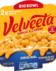 Velveeta Original Shells  Cheese 5 oz Microwavable Bowl