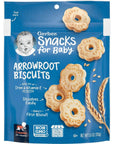 Gerber Arrowroot Pouch Biscuits - 155 Gm