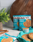 Quest Nutrition Snickerdoodle Protein Cookie High Protein Low Carb Gluten Free 12Count