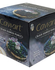 Caviart Black Seaweed Pearls Caviar Style Pack of 6 35 oz Glass Jars Imported from Denmark