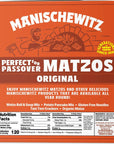 Manischewitz Passover Matzo 5x1lbs Boxes Total 5 Boxes Freshly Baked for Passover 2024  Just 2 Ingredients  Airy Thin Crisp  Delicious