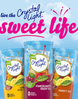 Crystal Light SugarFree Pomegranate Green Tea Naturally Flavored Powdered Drink Mix 5 Count Pitcher Packets