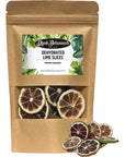 Drink Botanicals Ireland Dehydrated Dried Lime Slices Wheels  17 Slices  100 Natural  Dry Limes for Garnishing Cocktails Baking Wreaths  Drinks  Dried Fruit Citrus  141 OZ  40 Grams