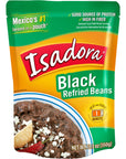 Isadora Black Refried Beans 123 oz Pack of 1