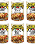 Margaret Holmes Hoppin John with Blackeye Peas Tomatoes Onions  Jalapenos 145 Oz Pack of 6