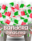 Mexican Coconut Candy 1 Pound Fiesta Pack  Authentic Dulce De Coco Banderitas Pinatera for a Sweet and Colorful Experience by Don Turinos