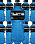 Powerade Blue Mountain Berry Blast 20 ounce Pack of 10 with Bay Area Marketplace Napkins