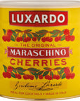 Luxardo The Original Maraschino Cherries  Gourmet Cherries  Ideal for Cocktails  Desserts  Product of Italy 66 Lbs 3kg