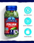 Litehouse Freeze Dried Italian Herb Blend - Italian Spices, Italian Seasoning Herbs, Gluten Free, Vegetarian, Keto, Non-GMO, No Refrigeration Required, Seasonings for Cooking - 0.49 Ounce, 2-Pack