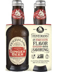 Fentimans Ginger Beer  Ginger Beer Non Alcoholic Botanically Brewed Ginger Beer Natural Soda Made with Natural Ginger Root No Artificial Flavors Preservatives or Colors  Ginger Beer Soda 93 Fl Oz Pack of 4