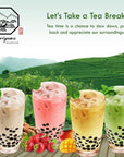 Rose Bubble Milk Tea Instant 3in1 Powder Mix  1kg 33 Drinks  For Boba Tea Milkshake Blended Frappe and Bakery  Authentic Taiwan Recipe  0 Trans Fat No Preservatives by Moriyama Teahouse