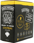 Java House Cold Brew Coffee On Tap 128 Fluid Ounce Box Not a Concentrate No Sugar Ready to Drink Liquid Colombian Roast