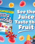 Welch's Juicefuls Juicy Fruit Snacks, Mixed Fruit, Fruit Gushers, Gluten Free, 4 Oz Sharing Size Bags (Pack of 6)