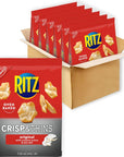 RITZ Crisp and Thins Original with Creamy Onion and Sea Salt, 6 - 7.1 oz Bags