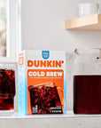 Dunkin Cold Brew Ground Coffee Packs 846 Ounces Pack of 6