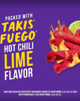 BIGS Takis Fuego Sunflower Seeds, Hot Chili Lime Flavor, Keto Friendly Snack, 5.35 oz. (Pack of 8)