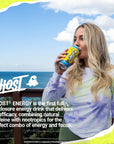 GHOST Energy Drink  12Pack Sour Patch Kids Blue Raspberry 16oz  Energy  Focus  No Artificial Colors  200mg Natural Caffeine LCarnitine  Taurine  GlutenFree  Vegan