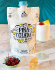 Lt Blenders Pina Colada in a Bag  Pina Colada Drink Mix  Each Bag Makes 12 Gallon of Slushie Pina Colada Mix  Cocktail Mix  Make a Cocktail Wine Slushie or Mocktail  Pack of 4