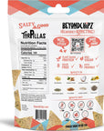 BeyondChipz Low Carb Tortilla Chips, Nacho Supreme Party Pack, Keto Friendly, Gluten Free, 5.3oz Bag, Pack of 4