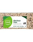 Amazon Fresh Blackeye Peas Whole 16 Oz