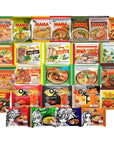 High Class Grass Wai Wai Noodles and Mama Ramen Thai Noodle Variety Pack Mystery Sampler Assortment Box of 15