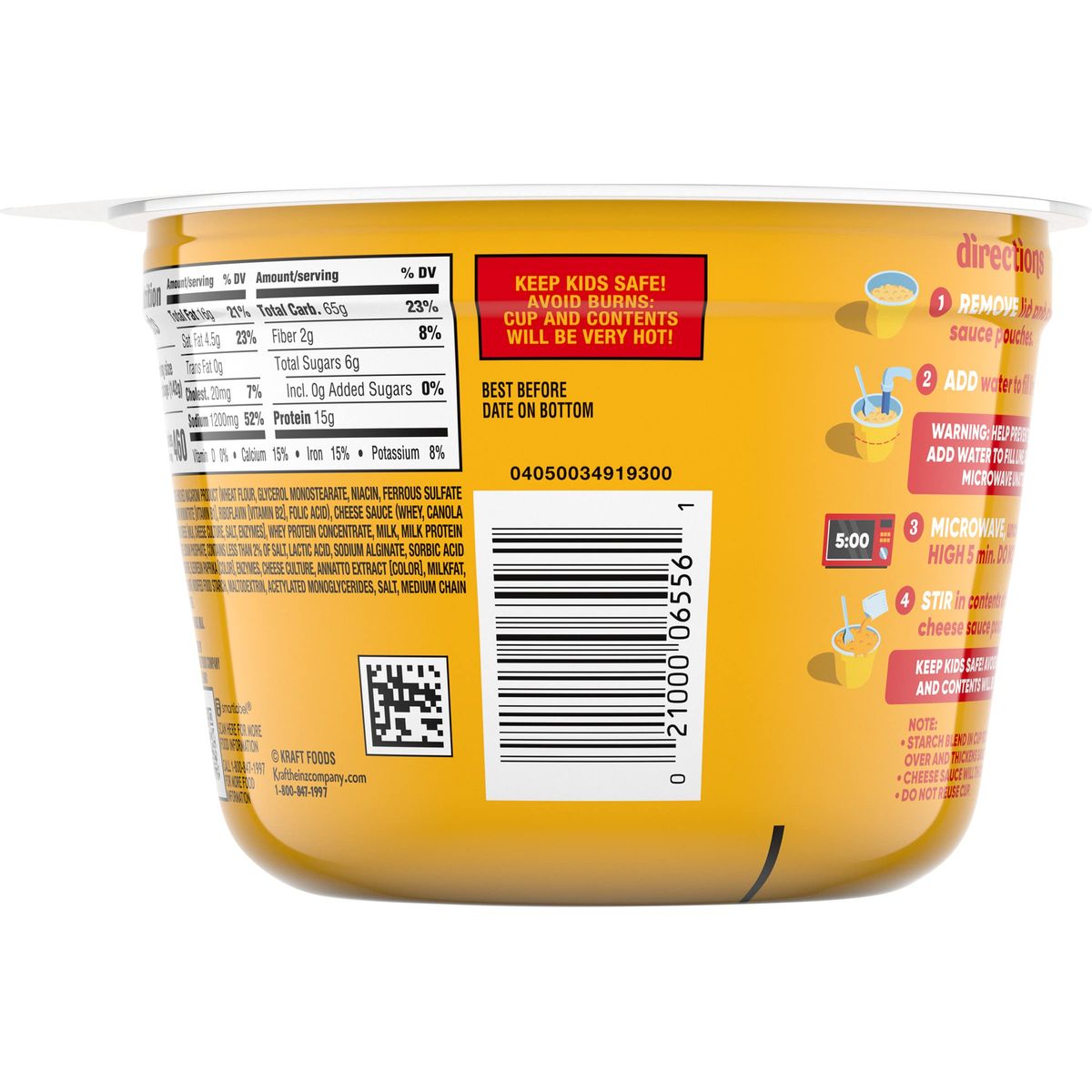 Velveeta Shells  Cheese Original Big Cup 513 oz 8 Count