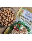 Your Organics Garbanzo Beans by Jyoti 6 pouches of 10 oz each All Natural Product of USA Gluten Free Vegan BPA Free NONGMO Low Salt