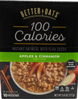 Better Oats Bundle 1 Apples  Cinnamon 98oz 1 Maple and Brown Sugar 98oz 2 Boxes Total