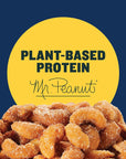 PLANTERS Deluxe Honey Roasted Whole Cashews, Sweet and Salty Snacks, 8.25oz (1 Canister)