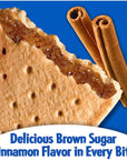 Pop Tarts Toaster Pastries Unfrosted Brown Sugar Cinnamon 8 ea Pack of 2