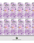 Pack of 12 Taiwanese Style Canned Boba Milk Tea Kawaii Cute Canned Design Authentic Flavor ReadytoDrink Bubble Milk Tea  Premium Quality Asian Beverage  310ML Taro