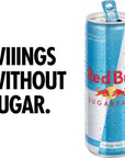 Red Bull Sugarfree Energy Drink 84Fl OZ 12 Pack