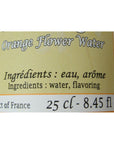 Noirot Orange Flower Water from France  85 fl oz