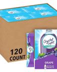 Crystal Light Sugar-Free Energy Grape On-The-Go Powdered Drink Mix 120 Count