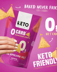 Keto crackers zerolow carb no sugar Sea Salt delicious crackers gluten free healthy for adults and kids 3 Packs snack Keto friendly snack from Keto Naturals