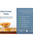 ProtiWise - Protein Chips | 7 Bags | Healthy Delicious Diet Snack | Weight Control | Gluten Free - Low Calorie - Low Carb - High Fiber (Ranch)