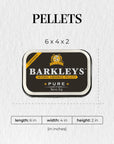 Barkleys Black Licorice Candy Licorice Pellets  Gluten Free Licorice Vegan Black Licorice Intense 1 Can x 16 gr