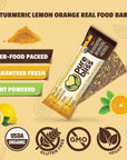 Organic Real Food Bars - 1.7 oz, 12-Pack Case