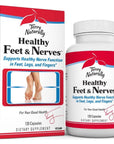 Terry Naturally Healthy Feet & Nerves - 120 Vegan Capsules - Nerve Function Support Supplement - Contains B Vitamins, Alpha-Lipoic Acid (ALA) & Boswellia - Non-GMO, Gluten Free - 60 Servings