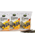 Cj Bibigo Snack Gim, Seasoned Seaweed Sesame 5grams X 3Packs, Multi Color